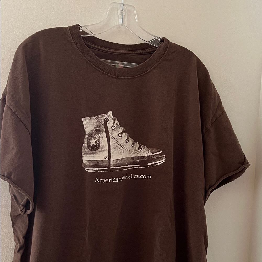 Brown Converse Graphic T-Shirt